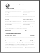 Form 49560 - Home Health Aide Registry Application