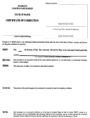 Form Mlpa-17 - Domestic Limited Partnership Certlficate Of Correction Printable pdf