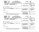 Estimated Tax Declaration Form - City Of Pontiac - 2002