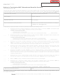 Form 2773 - Notice To Terminate A Met Educational Benefits Contract - 2007