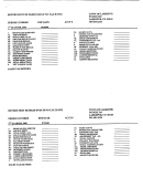 Sales Tax Report Form - Town Of Larkspur Printable pdf