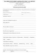 Business Questionnaire Form