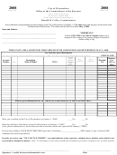 Form - Mv - City Of Waynesboro Tax Form 2008 Printable pdf