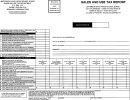 Sales And Use Tax Report Form - Jefferson Davis Parish School Board