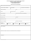 Les Form Si-206 - Certificate Of Self-insurance - Florida Department Of Labor And Employment Security