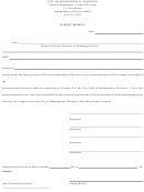 Intent To Sell Form - City Of Independence, Missouri Finance Department