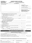 Business Income Tax Return - City Of Franklin