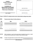 Form Mbca-11b - Statement Of Revocation Of Voluntary Dissolution Proceedings - Maine Secretary Of State