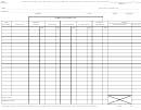Form Et-59 - Dealer's Monthly Report Of Unstamped Cigarettes Received In Ohio - 2001