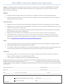 Unc-aims Cooperative Registration Agreement Form