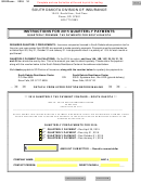 Sd Form 2318 - 2015 Quarterly Tax Payment Voucher - South Dakota