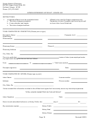 Intern Experience Affidavit Or Hours Log Printable pdf