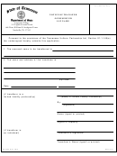Form Ss-4495 - Notice Of Transfer Of Reserved Llp Name Form - Tennessee Department Of State