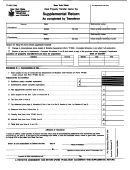 Form Tp-583 - Supplemental Return As Completed By Transferor Form - New York State Department Of Taxation And Finance