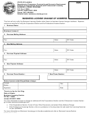 Form 08-4054 - Business License Change Of Address - Department Of Commerce, Community And Economic Development