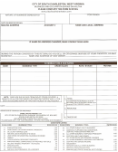 Business And Occupational (gross Sales) Tax Form - South Charleston - West Virginia