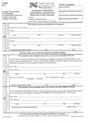 Form Eft- Comptroller Of Maryland Authorization Agreement For Electronic Funds Transfers