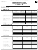 Form 61a200(l2) - Report Of Property And Business Factors Form - State Of Kentucky