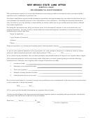Environmental Questionnaire Form - Mineral Lease - 2000