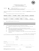 Application For Water Rights Lease Form