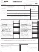 Form 725 - Kentucky Single Member Llc Individually Owned Income And Llet Return - 2014
