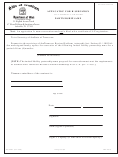 Form Ss-4487 - Application For Reservation Of Limited Liability Partnership Name Form - Department Of State