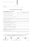 Patient Health Questionnaire-9 (phq-9)