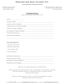 The Asthma Care Center Fax Referral Form