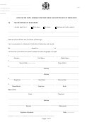 Jsr046 - Application For A Seamans Record Book And Certificate Of Discharge