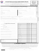 Colorado Boy Scout Camps Health And Medical Record Form