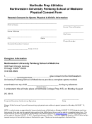 Northside Prep Athletics Northwestern University Feinberg School Of Medicine Physical Consent Form