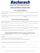 Family And Medical History Form