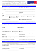 Cash Passport Application Form