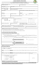 Belize Passport Application For Persons Below The Age Of 16 Years