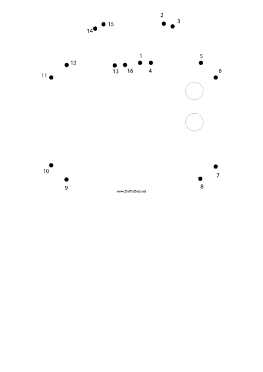 Tv Dot-To-Dot Sheet Printable pdf