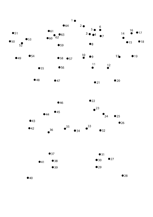 Puppet Dot-To-Dot Sheet Printable pdf