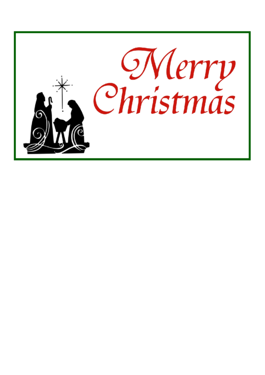 Merry Xmas Sign Printable pdf