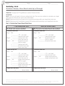Aerobic Fitness Activity Sheet - Activity 10.3 (fitness For Life Teacher Resources And Materials)
