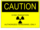 Caution X Ray