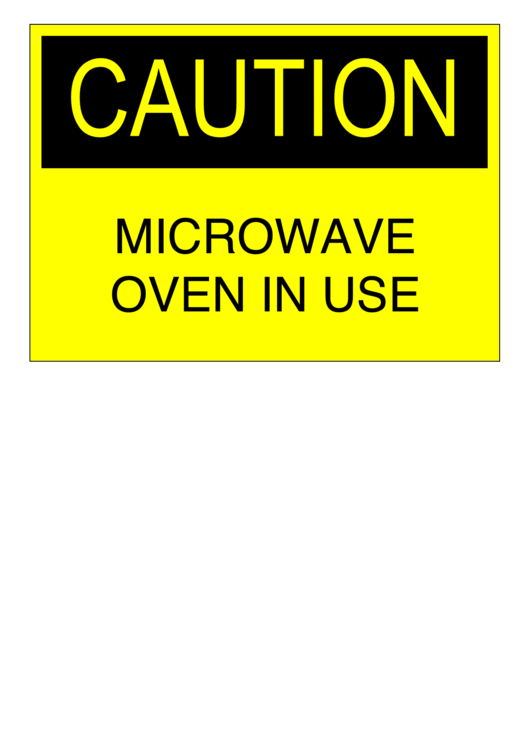 Microwave Over Use Printable pdf