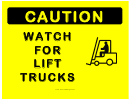 Caution Lift Trucks
