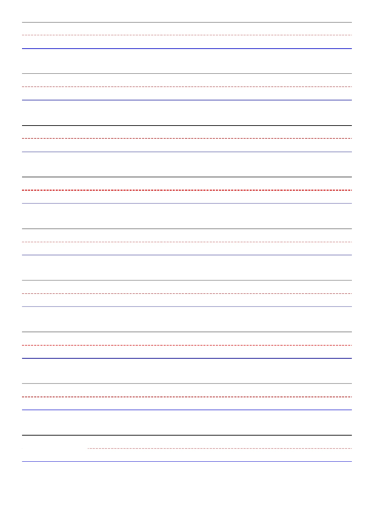 French Lined Paper Printable pdf