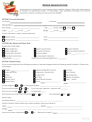 Lifestyle Assessment Form