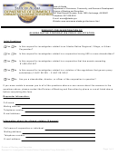 Request For Investigation Of Alaska Native Corporation Proxy Solicitation Form - Department Of Commerce, Community, And Economic Development