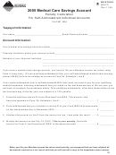 Form Msa-p - 2005 Medical Care Savings Account