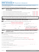 Form Il-1363 - Schedule A - Physician's Statement - 2005