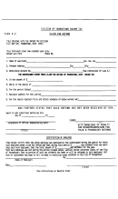 Form R-2 - Division Of Youngstown Income Tax Form Claim For Refund - State Of Ohio