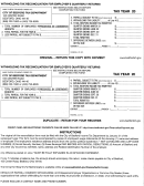 Withholding Tax Reconciliation For Employer's Querterly Returns Form - State Of Ohio
