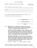 Form 8 Pllc - Statement Of Professional Limited Liability Company