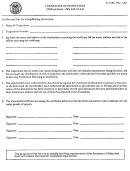 Form C-159c - Certificate Of Dissolution